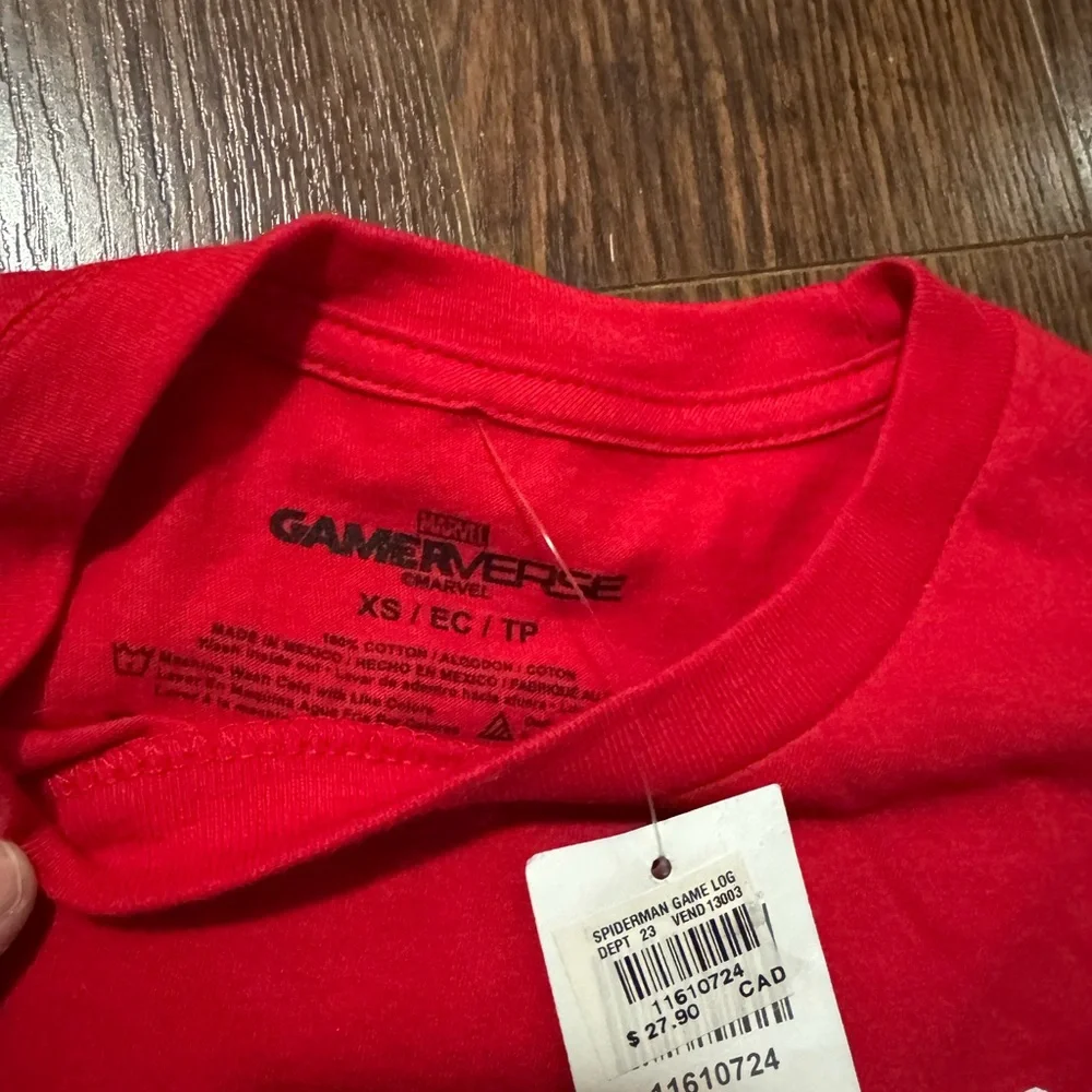 Marvel Gray Striped T-Shirt - Picture 3 of 7